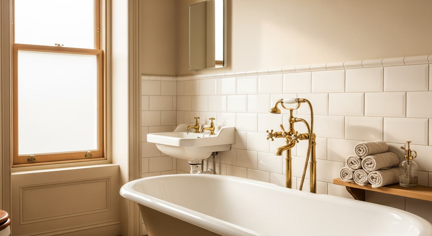 Bathroom cleaning checklist for Glasgow tenement flats