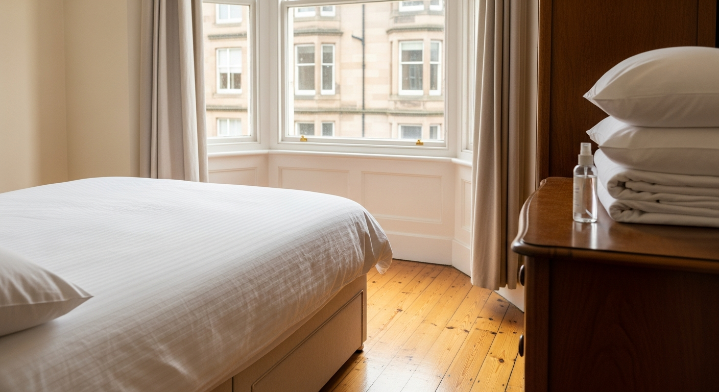 Deep clean bedroom: the once-a-month routine