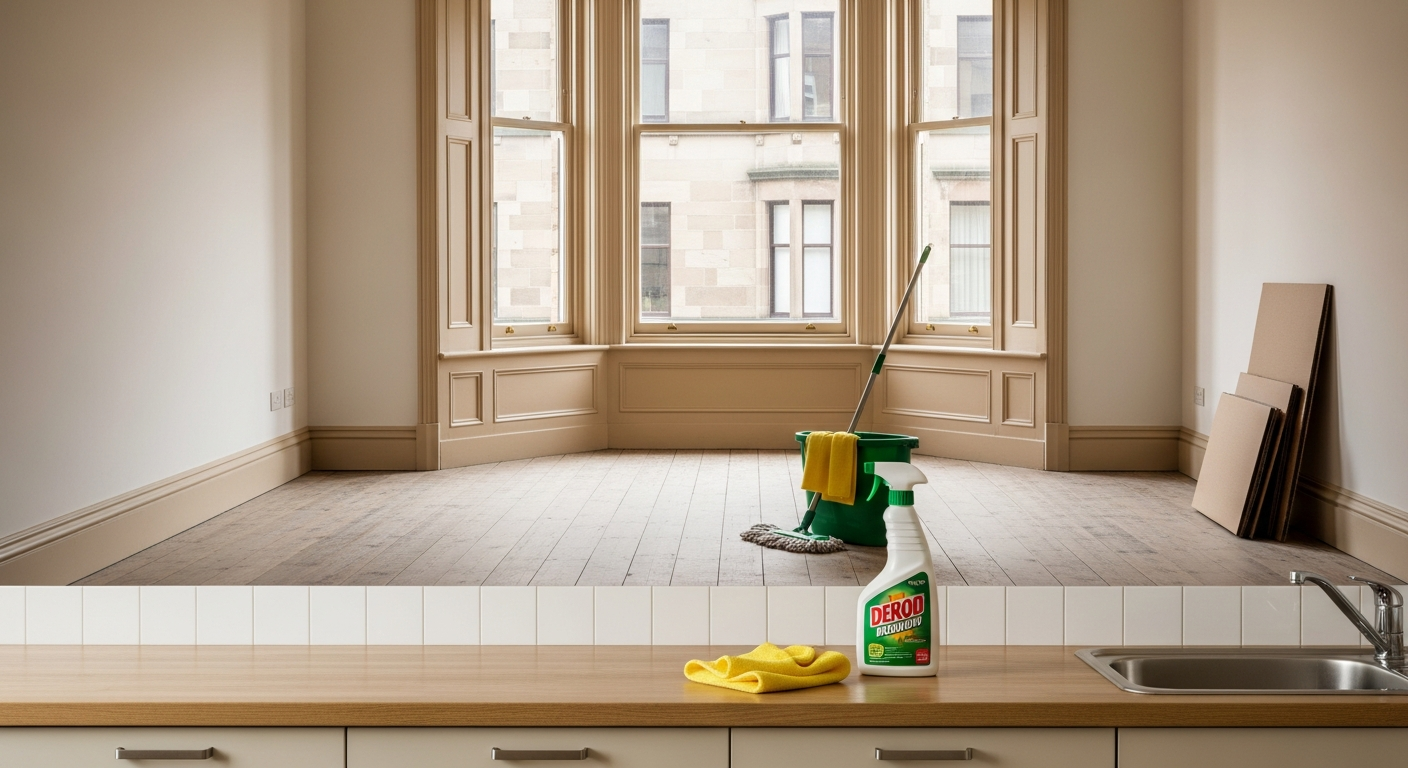 DIY end of tenancy cleaning: where tenants lose deposit