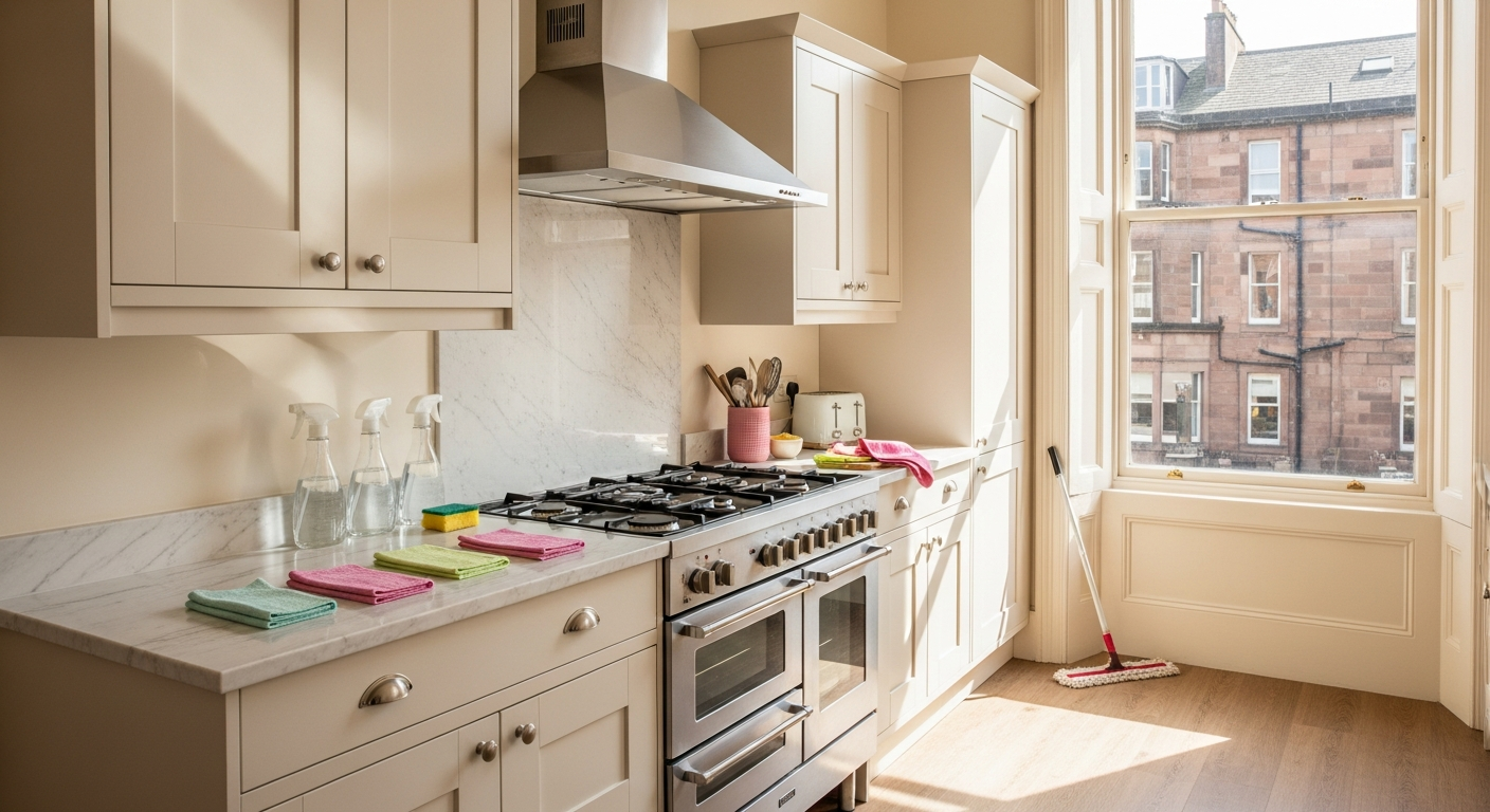 How to deep clean a kitchen: the order we follow