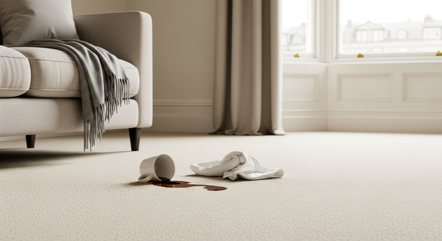 How to remove coffee stain from carpet and rugs