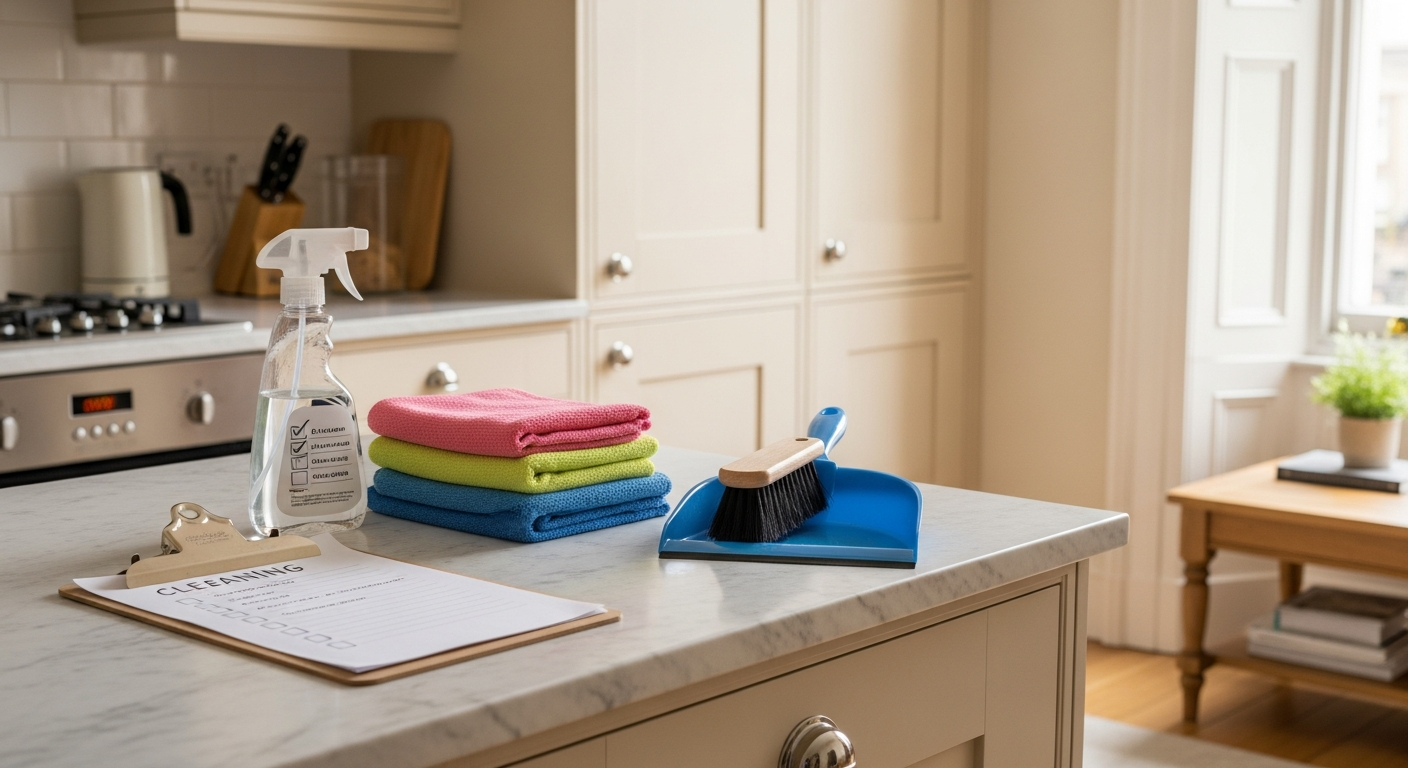 What does regular cleaning include? A Glasgow checklist